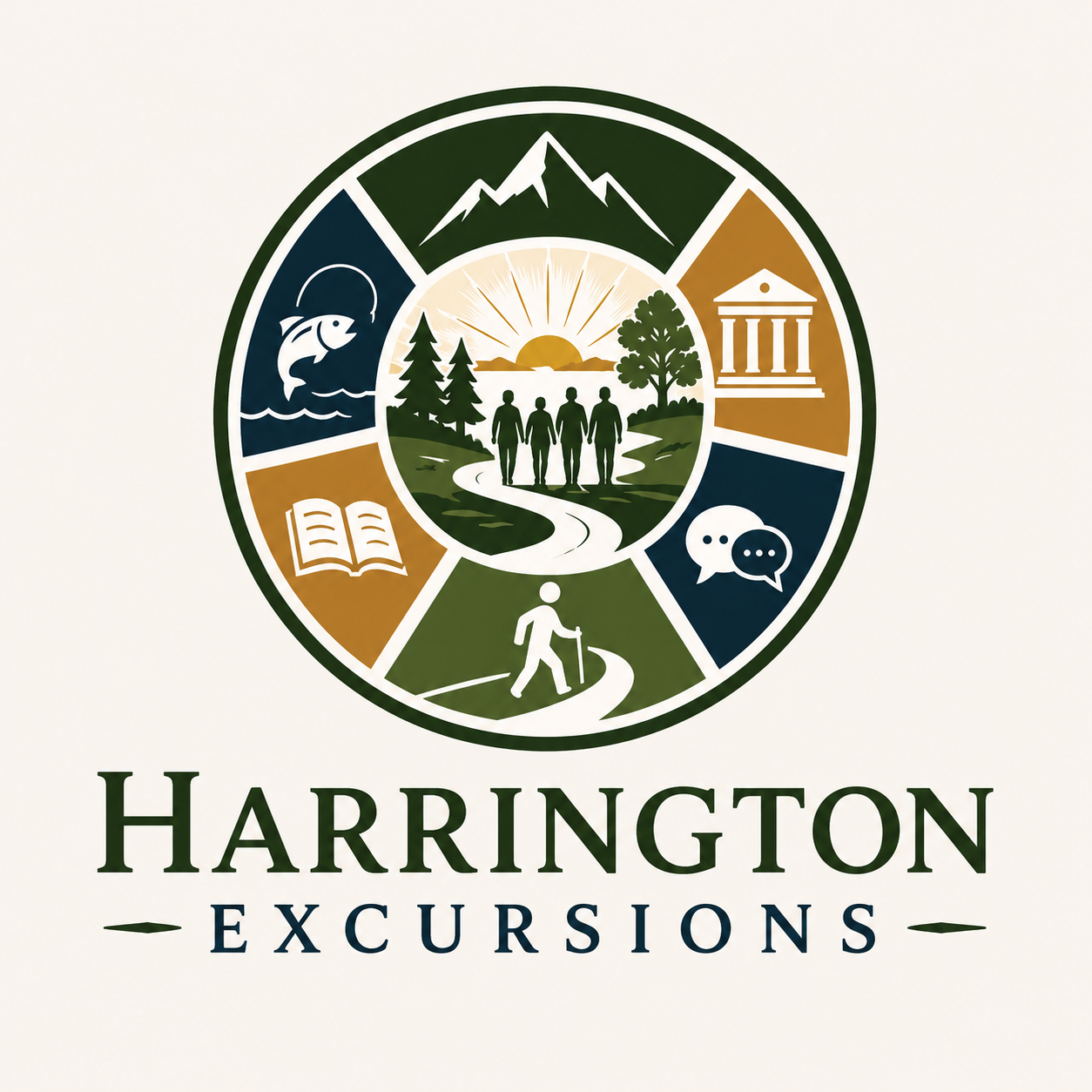 Harrington Excursions Logo